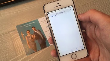 test QR Code scannen met iPhone Camera app - IOS 11
