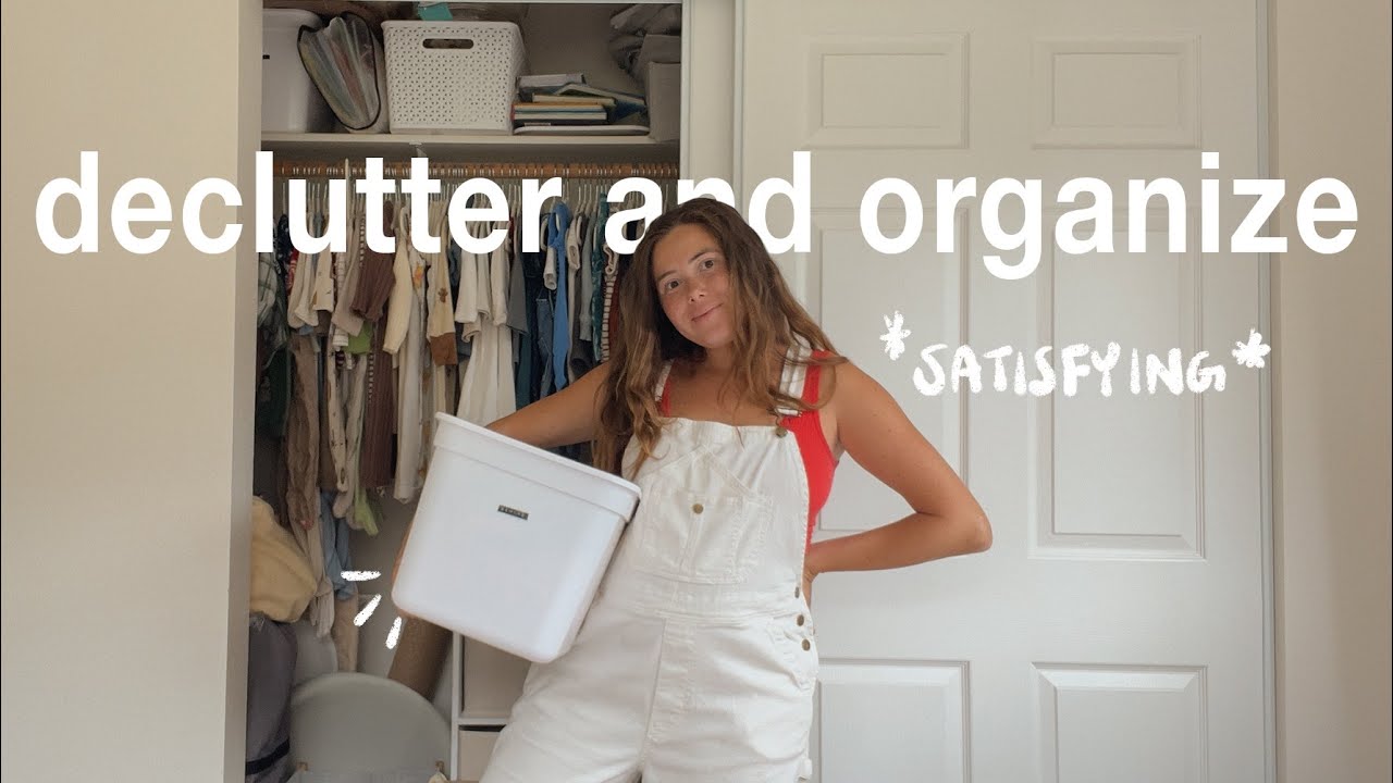massive ORGANIZE + DECLUTTERING my home 🫧🧺 pinterest inspired ...