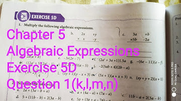 #class7ncertmaths/Chapter5 Algebraic Expression Exercise5D question1(k,l,m,n)/collins R-SQUARE 2022.
