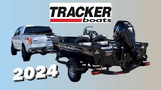 NEW 2024 TRACKER BOAT - FINALLY!!! SUPER GUIDE V - 16 with @ReelAndWhisk #iphone15 #2024
