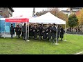 George Heriot&#39;s School Pipe Band - Poppy Day 2023