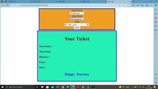 ETMs Use conditional statement in javascript #html #css #javascript