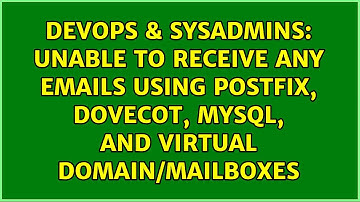 Unable to receive any emails using postfix, dovecot, mysql, and virtual domain/mailboxes