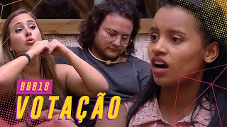 AO VIVO! DIEGO E PATRÍCIA TRETAM COM GLEICI E WAGNER POR VOTAÇÃO 🔥  | BIG BROTHER BRASIL 18