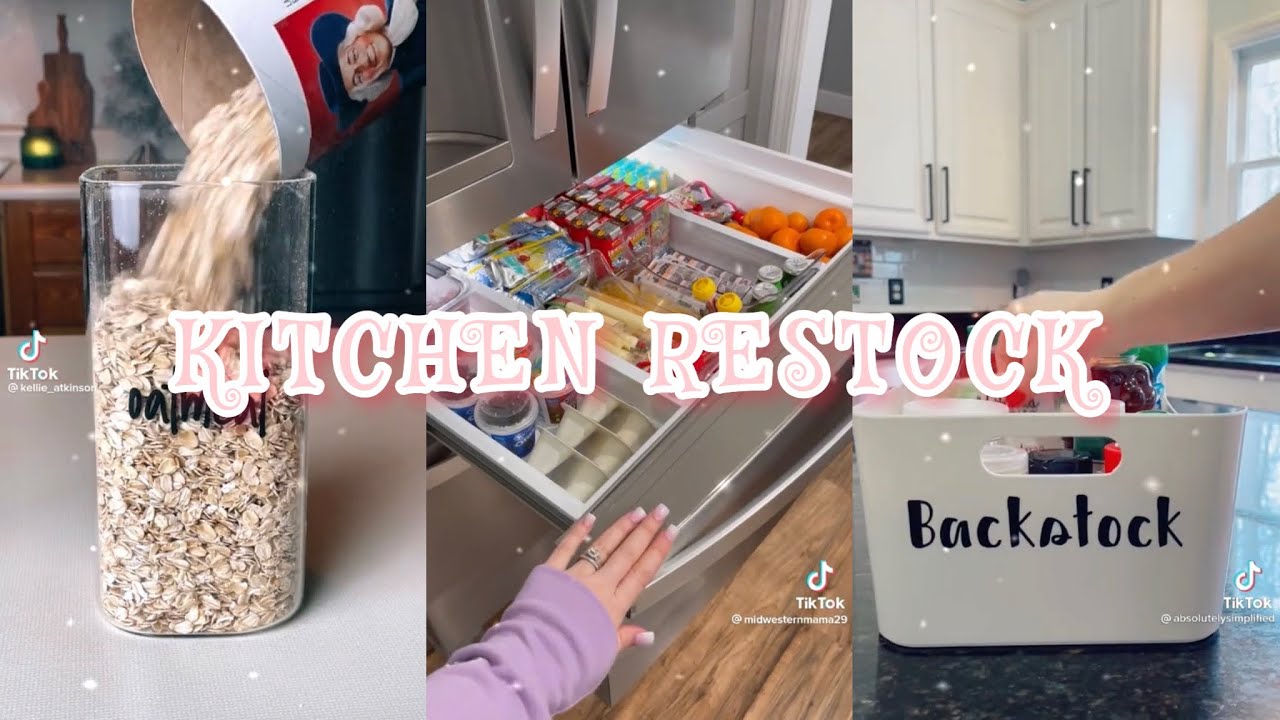 *ASMR* Kitchen Restock BISSTOK YouTube