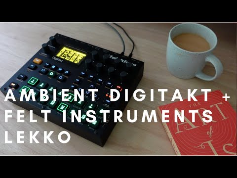 Ambient/Dub Digitakt + Felt Instruments Lekko