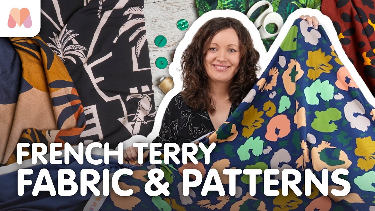 Terry Search Pattern Fabric Masterclass | French Terry | Fabric & Patterns - YouTube