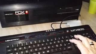 Memotech MTX 500 & FDX - CP/M Boot