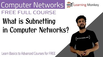 What is Subnetting in Computer Networks || Lesson 61 || Computer Networks || Learning Monkey ||