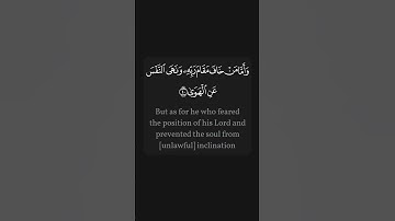 #القرآن_الكريم #quran سورة النازعات | الجزء الرابع من المقطع و الأخير