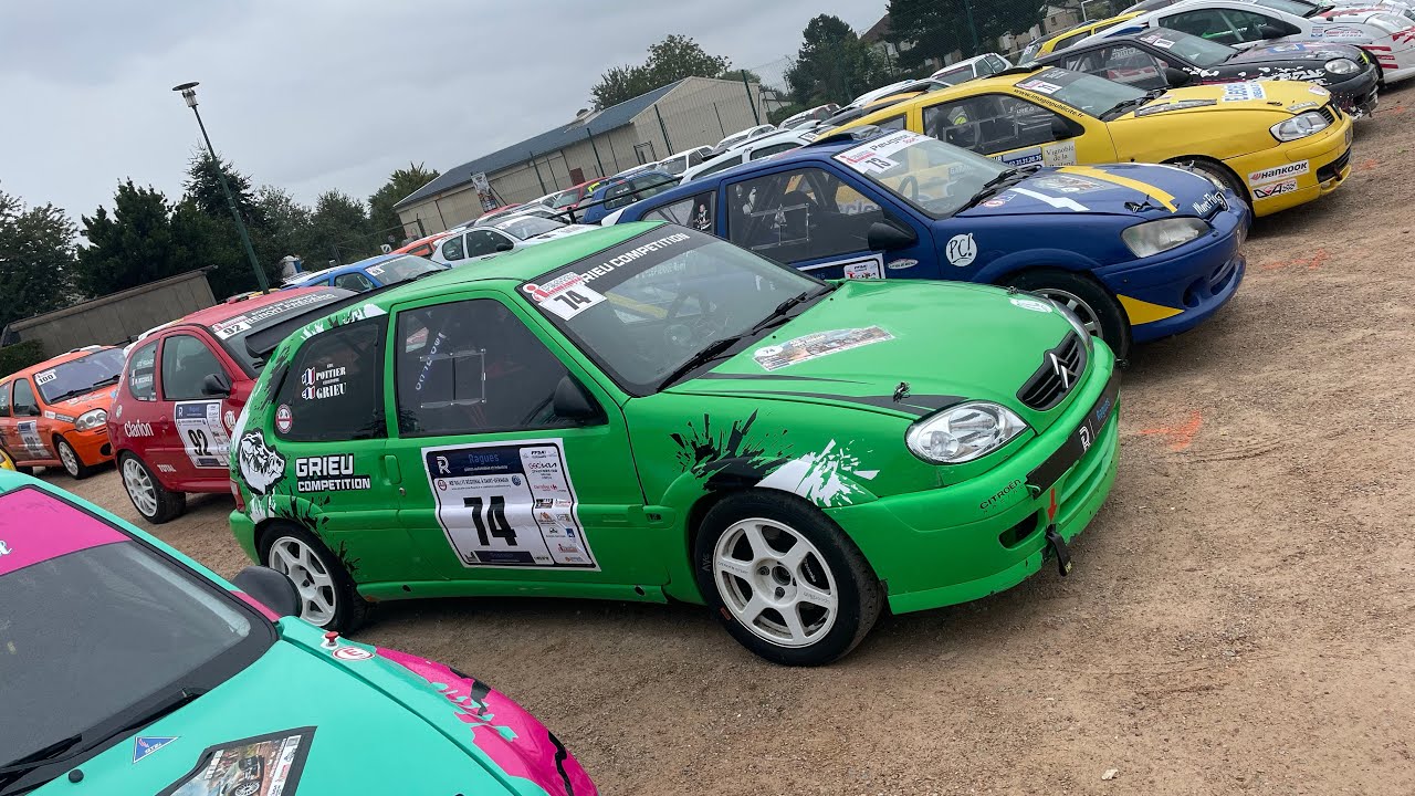 PROLOGUE Rallye saint germain la campagne GRIEU POTTIER SAXO F2013 N74