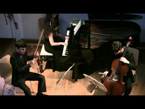 Sandor Piano Trio, perform Shostakovich piano trio n.1