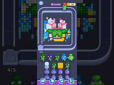 Color Blast: Block Shooter - Level 844