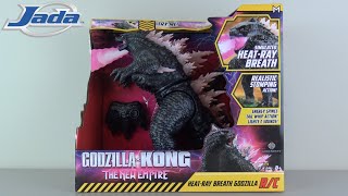 RC Heat Ray Breath Godzilla Review! (Jada Toys Godzilla x Kong: The New Empire RC Figure)