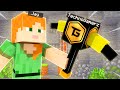 Minecraft But YouTubers Are Pickaxes