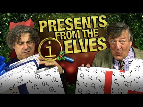 QI | Stephen and Alan Open Their Christmas Presents