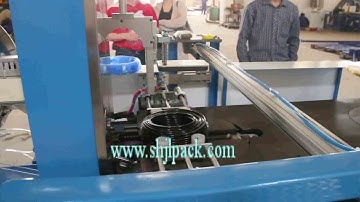 Coiling machine & strapping machine for roll, coil and rope