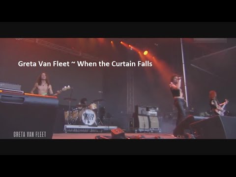 Greta Van Fleet ~ When the Curtain Falls ~ 2018 ~ Live Video, At Lollapalooza, In Chicago