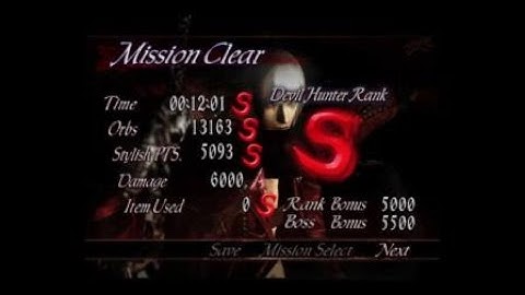 Devil May Cry 3 SE HD DMD Mission 9 S Rank Clear