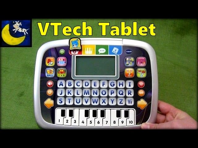 Vtech Little Apps Tablet Black Piano Educational Kid's