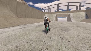 Double bridge gap in BMX Streets