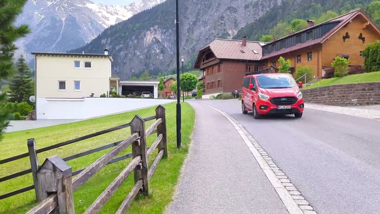 Walking in Beautiful Brand, Austria.