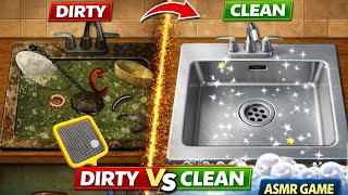Disgusting Sink Cleaning | Dirty to Clean Transformation | ASMR Cleaning Game| Kitchen cleaning ASMR screenshot 4