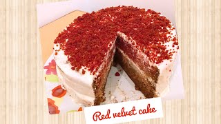 طريقة عمل كيك رد فلفت ? ||  ?How to make red velvet cake ?