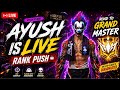 🔴 AYUSH IS LIVE RANK PUSH WITH SUBSCRIBERS | FREE FIRE LIVE RANK PUSH 🔥