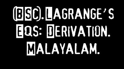 (1189).(BSc).Lagrange