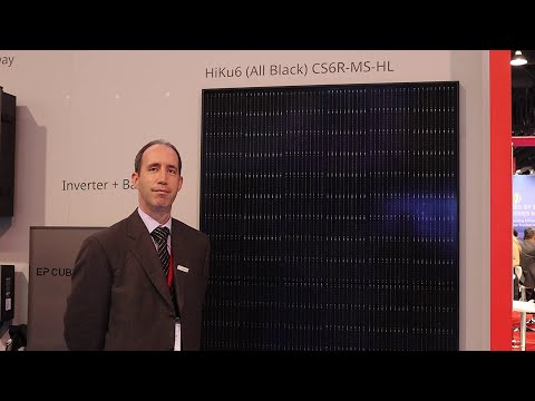 RE+ Solar Power International - Anaheim 2022 - Philippe Gregoire - CS6R-MS-HL