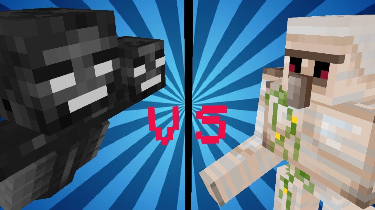 Killing wither boss with iron golems!!!!!!!!!! YouTube