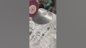 Nonwoven Wheel for mat finish #abrasives #deerfos #tools #pipe