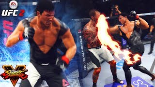 Ryu! Street Fighter Meets UFC! TRASH TALKER RAGED! EA Sports UFC 2 Ultimate Team Gameplay
