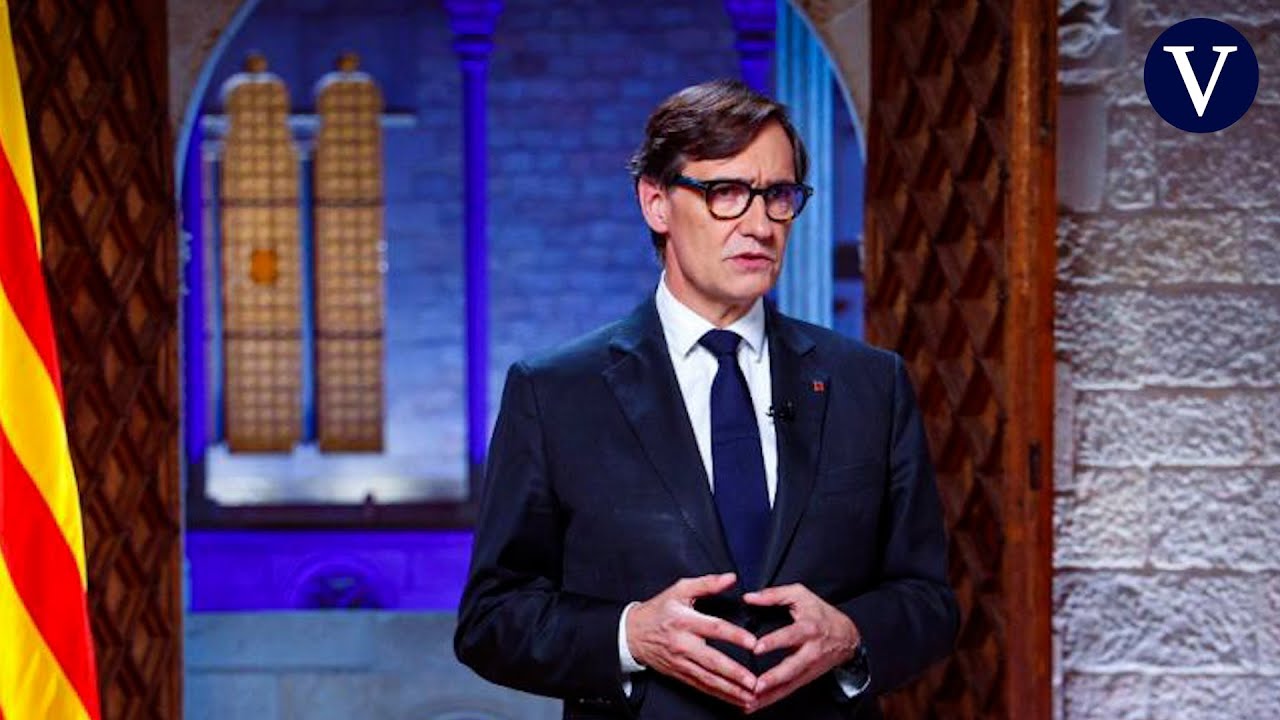 Mensaje institucional de Salvador Illa por la Diada