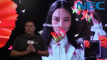 NEC UN series video wall displays