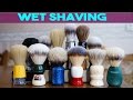 93  Мой любимый помазок  Shavemac, Vulfix 404, Vie Long, PRORASO, MUEHLE, HANS BAIER, Fine, Omega,