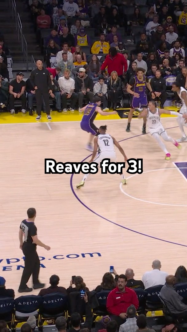 Reaves’ triple sets new CAREER-HIGH!