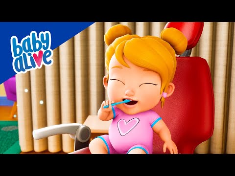 Baby Alive em Português Brasil ? Primeiros Dentes e Visite o Dentista ? Desenhos Animados Infantil ?
