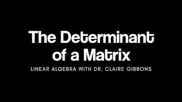 Introduction to Determinants