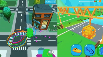 Tall Man Run  Shape-shifting - All Level Gameplay Android,iOS