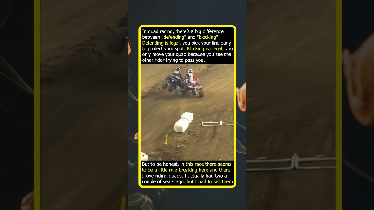 The Highs And Lows Of Quad Racing Life