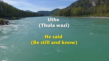 Dumi Mkokstad – Thula wazi (Official Lyric Video)