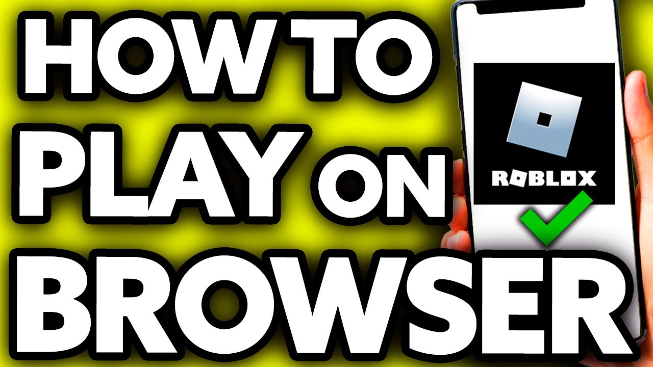 How To Play Roblox on Browser 2023 