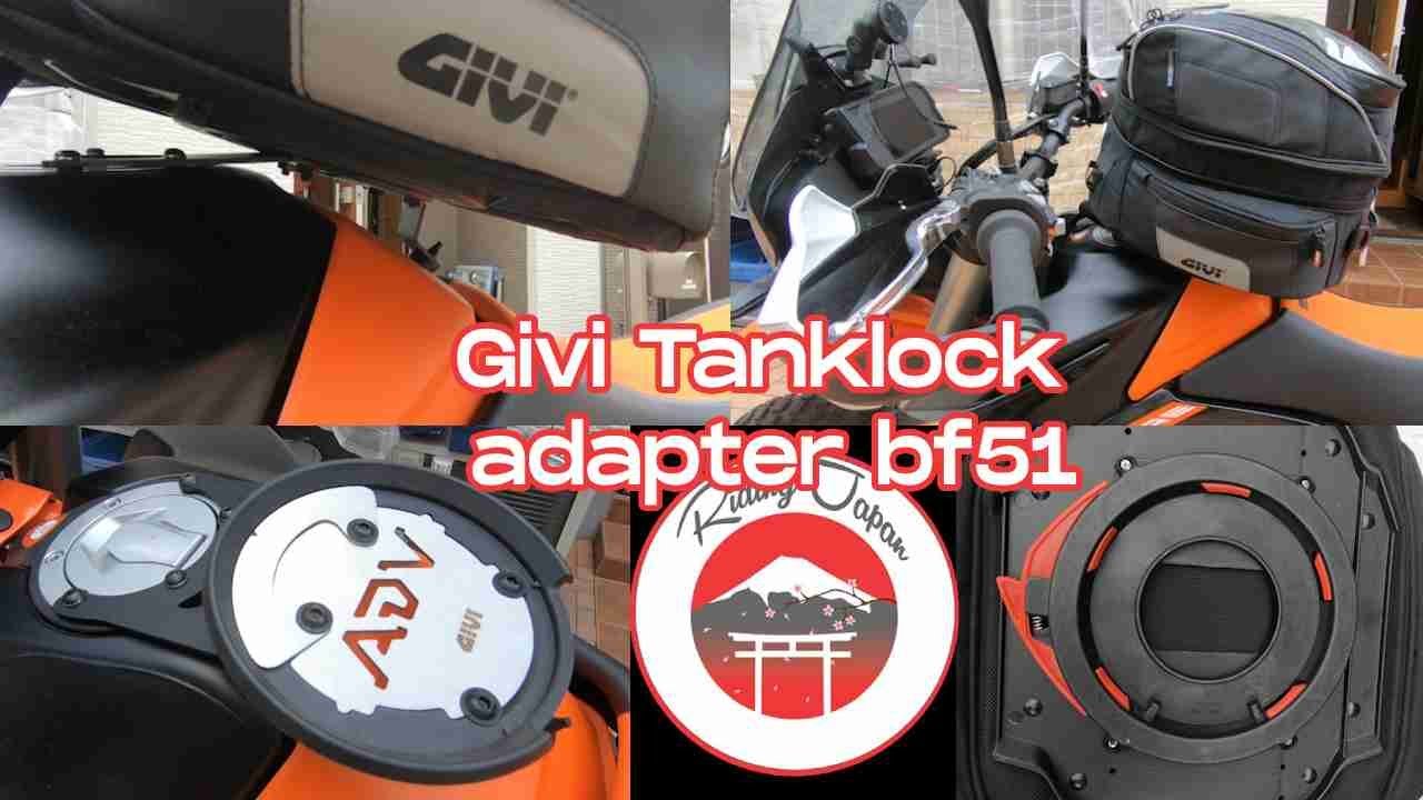 #216 Givi Tank lock Adapter BF51 for KTM 890 Adventure R - YouTube