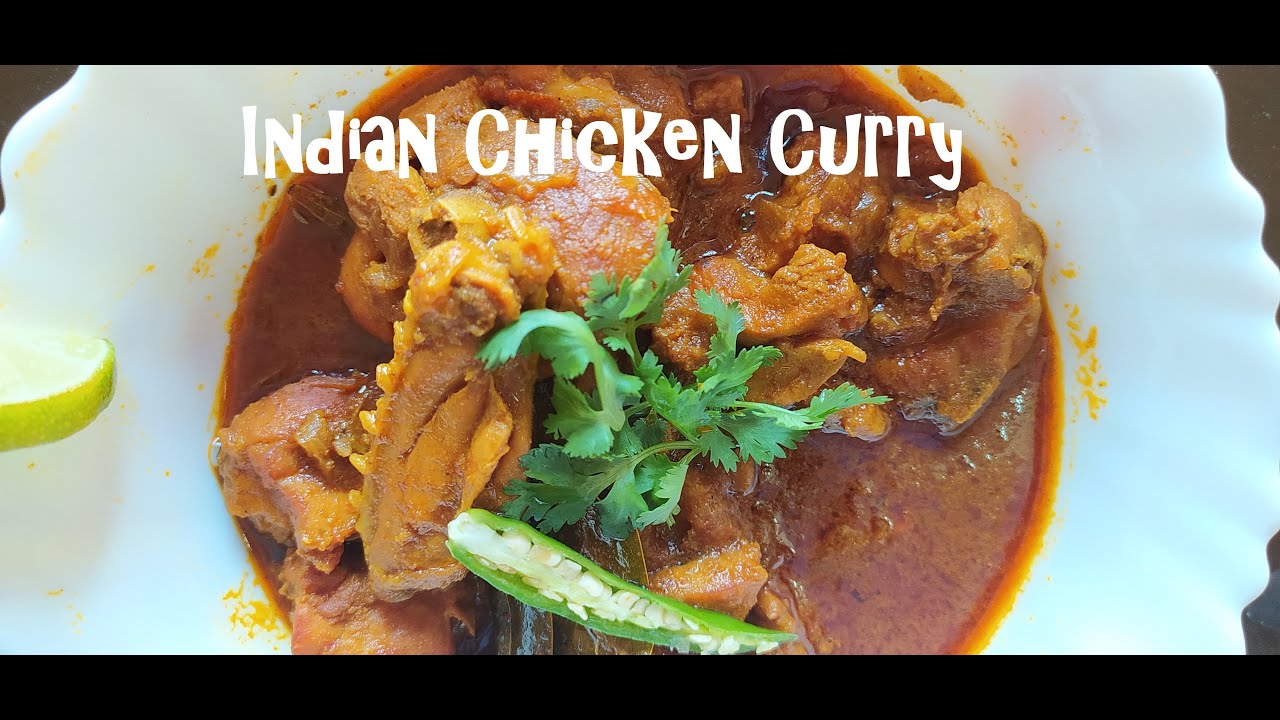 Simple and Easy Chicken gravy Recipe Indian Chicken Curry YouTube