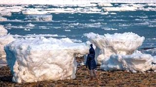 Icebergs at 41°N along Cape Cod Beaches | Mini Ice Age 2015-2035 (58)
