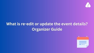 How to update event details in Airmeet? | 2024 | #organizerguide