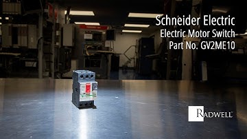 Schneider Electric Motor Switch: Part no. GV2ME10