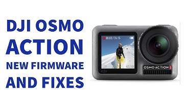 DJI Osmo Action firmware update tutorial